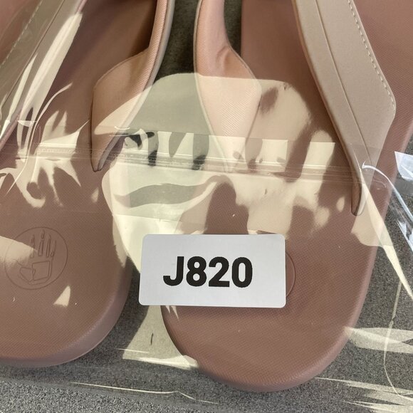 NWOB Body Glove Women's US 6 Pink & Beige Flip Flops Sandals - Picture 5 of 5